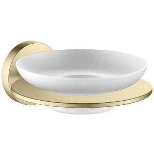 Мыльница для ванной Aquatek Оберон AQ4203BG шлифованное золото