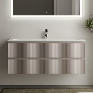 Тумба с раковиной Sancos Snob R 120 см, doha soft, раковина CN7017 Тумба с раковиной Sancos Snob R 120 см, doha soft, раковина CN7017