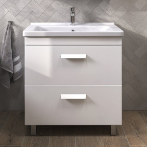 Тумба с раковиной Vigo Nova 80 2 ящика