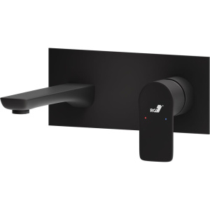 Смеситель для раковины RGW Shower Panels SP-46B С ВНУТРЕННЕЙ ЧАСТЬЮ, черный