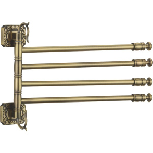 Полотенцедержатель Savol 64 S-006404 бронза, четверной