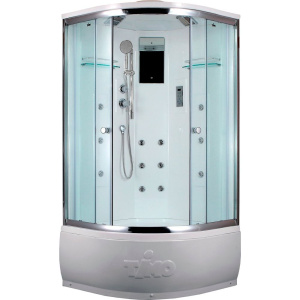 Душевая кабина Timo Lux T-7700 с высоким поддоном, с сиденьем Душевая кабина Timo Lux T-7700 с высоким поддоном, с сиденьем