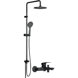 Душевая стойка AM.PM Gem F0790022 + Смеситель для ванны с душем AM.PM Tender F45A10022 Душевая стойка AM.PM Gem F0790022 + Смеситель для ванны с душем AM.PM Tender F45A10022