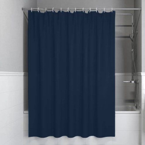 Штора для ванной IDDIS Base BL04P24i11 240х200, синяя