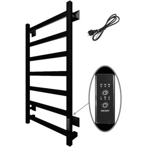 Полотенцесушитель электрический Тругор Пэк сп 20 80x40 с выключателем, черный