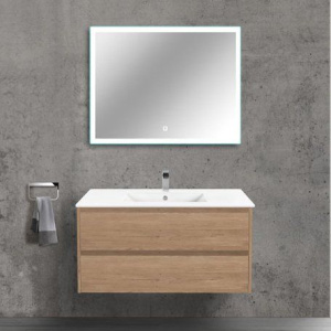 Мебель для ванной Vincea Gio 100 натуральный дуб