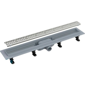 Душевой трап (лоток) AlcaPlast APZ10-Simple 850 с решеткой и опорами Душевой трап (лоток) AlcaPlast APZ10-Simple 850 с решеткой и опорами