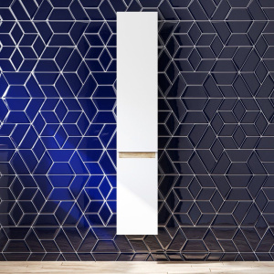 Шкаф-пенал AM.PM X-Joy 30, подвесной, белый глянец