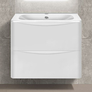 Тумба с раковиной Vincea Paola 60 белая глянцевая Тумба с раковиной Vincea Paola 60 белая глянцевая