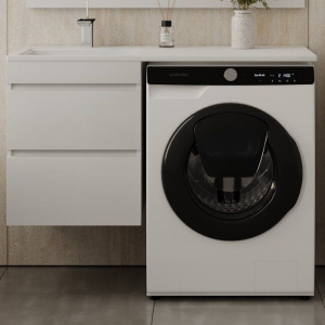 Тумба с раковиной Style Line Даллас 110 Люкс Plus подвесная L