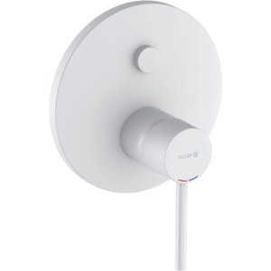 Смеситель для ванны с душем Kludi Bozz 386595376 белый матовый