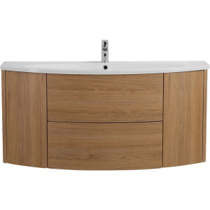 Тумба с раковиной Cezares Eden 120 rovere tabacco, раковина 50178 Тумба с раковиной Cezares Eden 120 rovere tabacco, раковина 50178