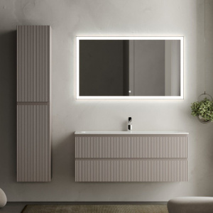 Мебель для ванной Sancos Snob R 120 см, doha soft, раковина CN7017 Мебель для ванной Sancos Snob R 120 см, doha soft, раковина CN7017