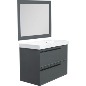 Мебель для ванной La Fenice Elba Twin 80 серая