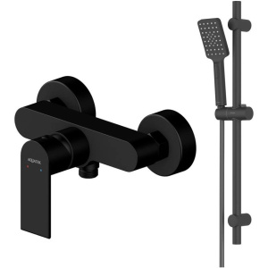 Комплект смесителей для душа Aquatek Лира AQ1432MB черный