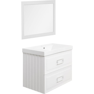 Мебель для ванной La Fenice Cubo Twin 80 белая