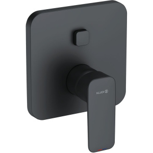 Смеситель для ванны с душем Kludi Pure&Style 406593975 черный матовый, с внутренней частью 88011 Смеситель для ванны с душем Kludi Pure&Style 406593975 черный матовый, с внутренней частью 88011