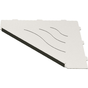 Полка RGW MT-13W белая