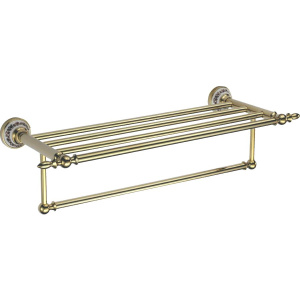 Полка Savol 68 b S-06844B для полотенец, золото