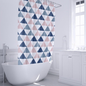 Штора для ванной Fixsen 1500 Simple FX-1504 без колец Штора для ванной Fixsen 1500 Simple FX-1504 без колец