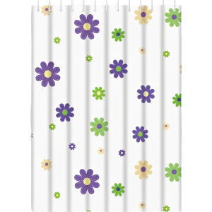 Штора для ванной Haiba HB75060 цветы