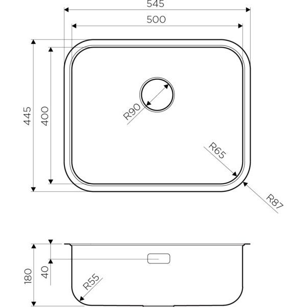 Купить Комплект Мойка кухонная Omoikiri Omi 54-U/IF-IN нержавеющая сталь + Смеситель Yamada BN нержавеющая сталь в Москве с доставкой Комплект Мойка кухонная Omoikiri Omi 54-U/IF-IN нержавеющая сталь + Смеситель Yamada BN нержавеющая сталь
