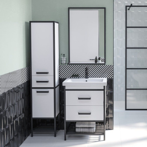 Мебель для ванной Sanflor Норд 60 с раковиной Como 60 Мебель для ванной Sanflor Норд 60 с раковиной Como 60