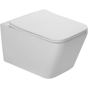 Унитаз подвесной SantiLine SL-5007MW безободковый, с микролифтом