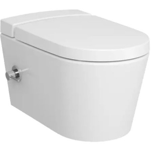 Унитаз подвесной VitrA Nest 5176B003-6233 безободковый, с микролифтом, с функцией биде и встроенным смесителем Унитаз подвесной VitrA Nest 5176B003-6233 безободковый, с микролифтом, с функцией биде и встроенным смесителем