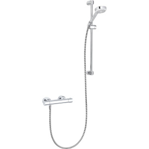 Термостатический смеситель Kludi Logo Shower Duo 6857505-00 с душевым гарнитуром