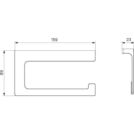 Купить Держатель туалетной бумаги IDDIS Slide SLIGM00i43 открытый в Москве с доставкой Держатель туалетной бумаги IDDIS Slide SLIGM00i43 открытый