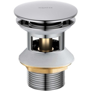 Донный клапан Aquatek AQ6002CR хром