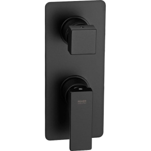 Смеситель для ванны с душем Remer Absolute AU93KBNO черный матовый