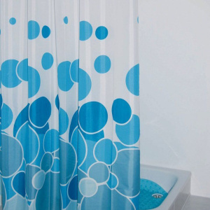 Штора для ванной Ridder Aquamod Kani 403073 голубая