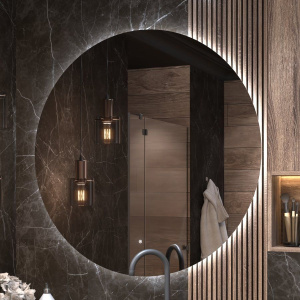 Зеркало круглое Vigo Otti Classic 110 Classic с подсветкой