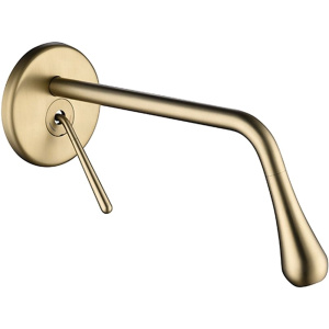 Смеситель для раковины BOCH MANN Tropfen MG BM8927 С ВНУТРЕННЕЙ ЧАСТЬЮ, матовое золото