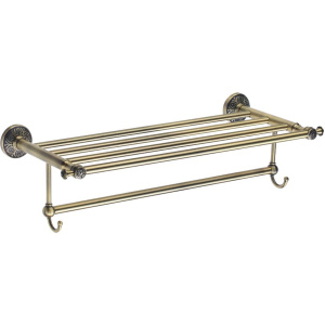 Полка Savol 58 с S-005844C для полотенец, бронза
