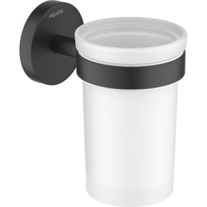 Стакан Акватек Европа AQ4104MB черный матовый