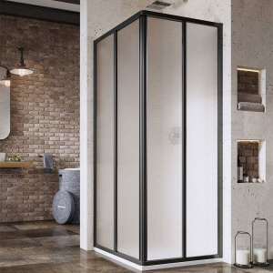 Душевой уголок Ravak Supernova SRV2-80 195 S Grape, профиль черный Душевой уголок Ravak Supernova SRV2-80 195 S Grape, профиль черный