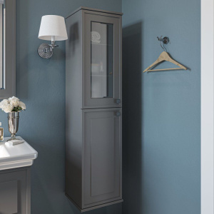 Шкаф-пенал Sanflor Модена L, серый Шкаф-пенал Sanflor Модена L, серый