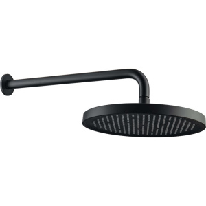 Верхний душ Акватек AQ2080MB 260 мм, черный