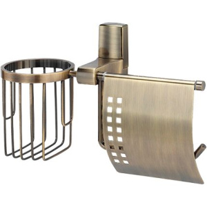 Держатель туалетной бумаги Wasserkraft Exter K-5259 с держателем освежителя воздуха