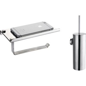 Набор Fixsen Hotel Держатель туалетной бумаги FX-31011 + Ершик FX-31013 Набор Fixsen Hotel Держатель туалетной бумаги FX-31011 + Ершик FX-31013