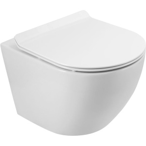 Унитаз подвесной BelBagno Sfera-r BB046CH-TOR безободковый, крышка BB2111SC с микролифтом