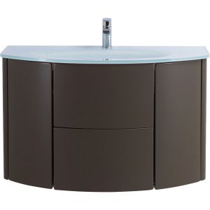 Тумба с раковиной Cezares Eden 91 grigio talpa opaco, раковина 82399