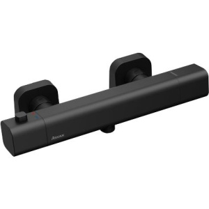 Термостатический смеситель Ravak 10° Free X070154 черный матовый