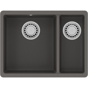 Мойка кухонная Lemark Sinara 550.2-U 9910083 серый шелк Мойка кухонная Lemark Sinara 550.2-U 9910083 серый шелк
