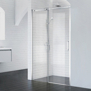 Душевая дверь в нишу BelBagno Acqua BF-1-110-C-Cr стекло прозрачное