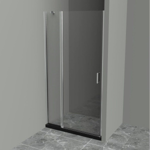 Душевая дверь в нишу BelBagno Uno B-12-50+70-C-Cr стекло прозрачное