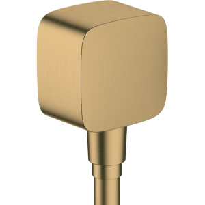 Шланговое подключение Hansgrohe FixFit 26457140 шлифованная бронза Шланговое подключение Hansgrohe FixFit 26457140 шлифованная бронза